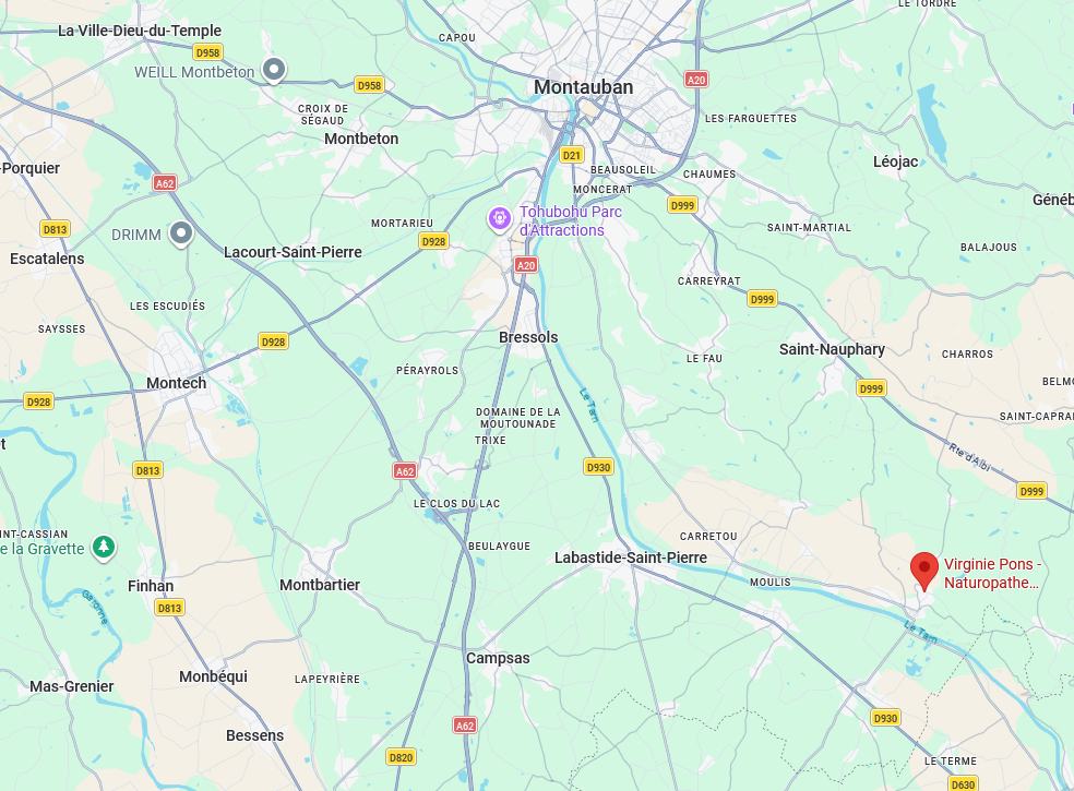 Montauban Toulouse Réflexologue Naturopathe Virginie Pons